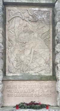 Denkmal 1.Weltkrieg - Relief (Fidus)